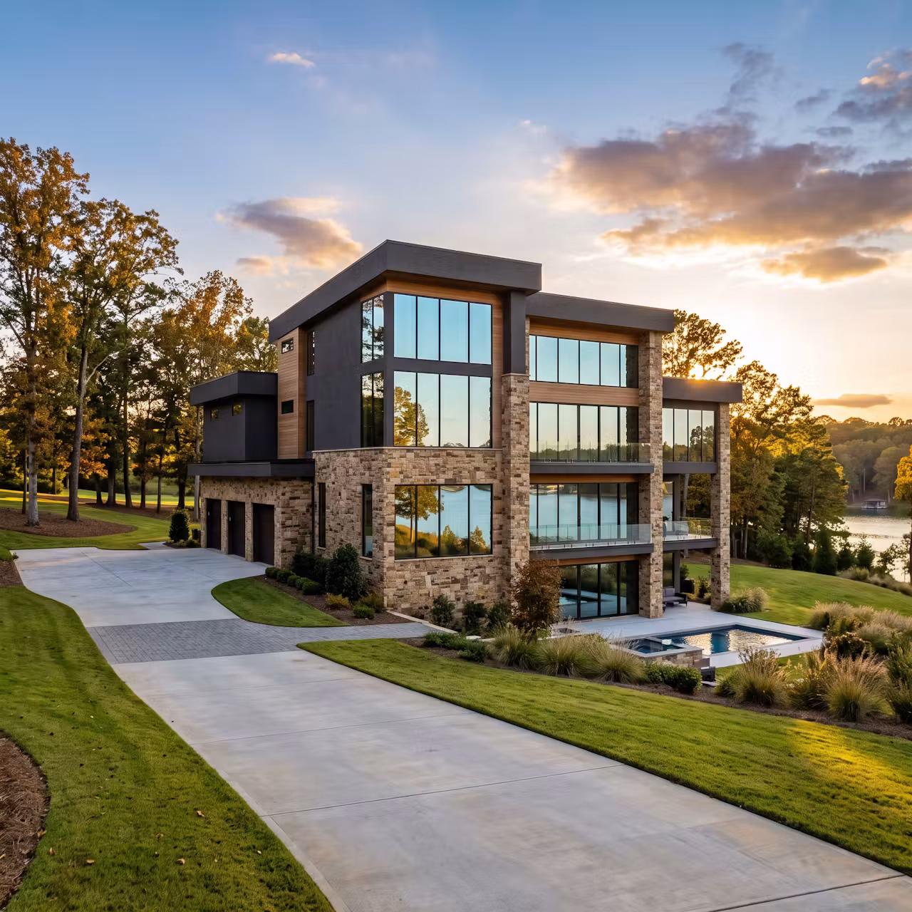 Home and storefront glass with window film